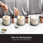 SharkNinja NC301 CREAMi 7-In-1 Ice Cream Maker with 7 Custom Frozen Treat Modes and Easy 3-Step Treat Preparation, Cloud Silver (Renewed) - تصویر 7